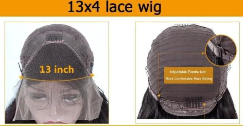 13x4 HD Transparent Lace Frontal Deep Wave Human Hair Wigs 200% Densit Cerise Alfie