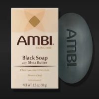 Ambi Skincare Black Soap with Shea Butter - Beurico Beauty Supply