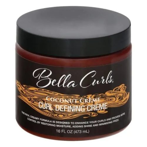Bella Curls Coconut Creme Defining Cream, 16 Oz - Beurico Beauty Supply