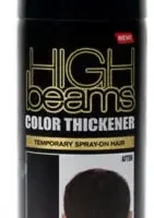 High Beams Color Thickener Temporary Spray-On Hair 2.7 oz (Jet Black / Black)