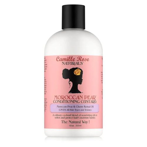 Camille Rose Moroccan Pear Conditioning Custard 12 Oz. Soften Protect Hair - Beurico Beauty Supply