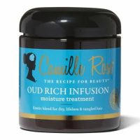 Camille Rose Oud Rich Infusion Moisture Treatment, for Dry Lifeless Tangled Hair, Detangles and Hydrates Scalp & Hair, 8 fl oz - Beurico Beauty Supply