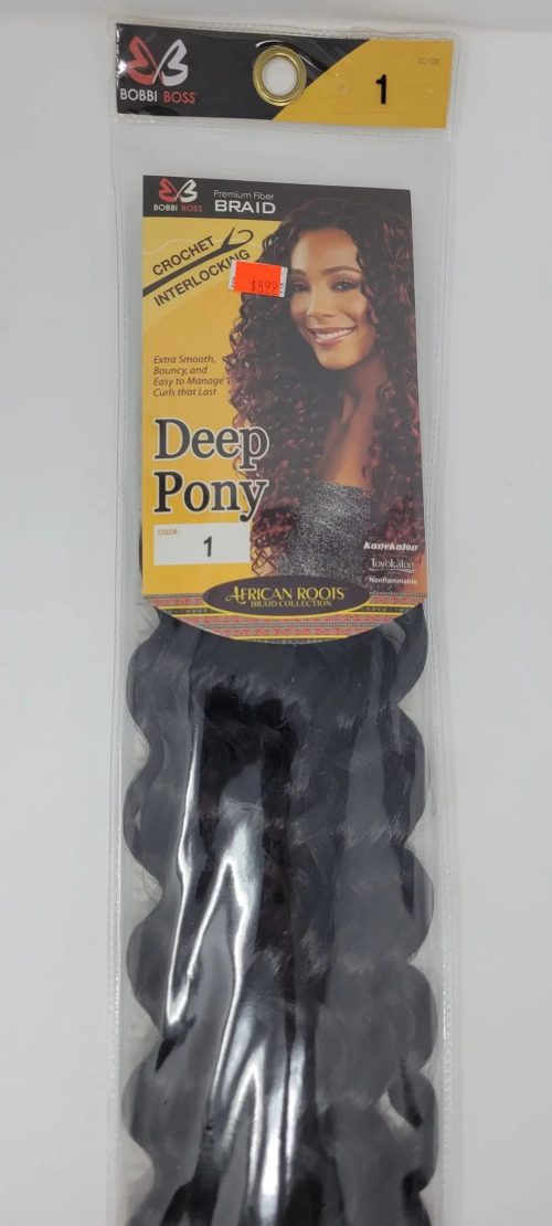 Deep Pony 1: Stylish and Versatile Hair Accessory - Beurico Beauty Supply