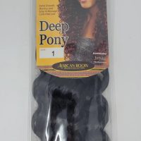 Deep Pony 1: Accesorio para el cabello versátil y con estilo - Beurico Beauty Supply