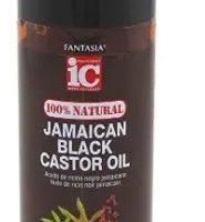 FANTASIA IC JAMAICA BLACK CASTOR OIL 6 FL OZ - Beurico Beauty Supply