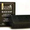 Fair & White Antibacterial Purifying & Softening Black Soap 7 oz - Beurico Beauty Supply