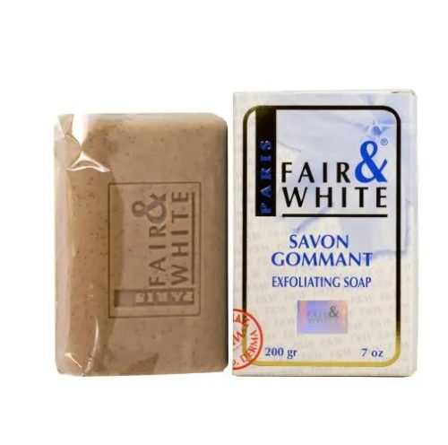 Fair & White Savon Gommant Exfoliating Soap - Beurico Beauty Supply