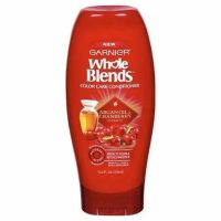 Garnier Whole Blends Argan Oil and Cranberry Colour Care Hair Conditioner, 12.5 Oz - Beurico Beauty Supply