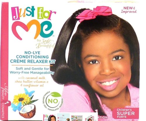 Just For Me Nolye Conditioning Creme Relaxer Super Kit