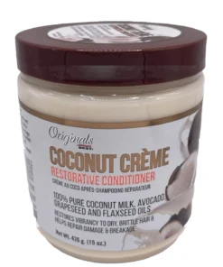 Originals Africa Best Coconut Creme Restorative Conditioner for Dry Hair