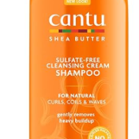 Cantu Sulfate-Free Cleansing Cream Shampoo with Shea Butter for Natural Hair, 13.5 fl oz