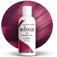  Adore Semi Permanent Hair Color 070 Raging Red