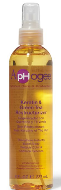 Aphogee Keratin Gree Tea Restructurizer 8 oz