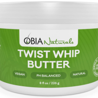 OBIA Naturals - Twist Whip Butter Hair Moisturizer, Leave-In Conditioning Styler, 8oz