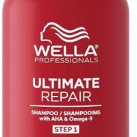 Wella Professionals ULTIMATE REPAIR Shampoo, Professional Lightweight Cream Shampoo for Damaged Hair, 8.4oz