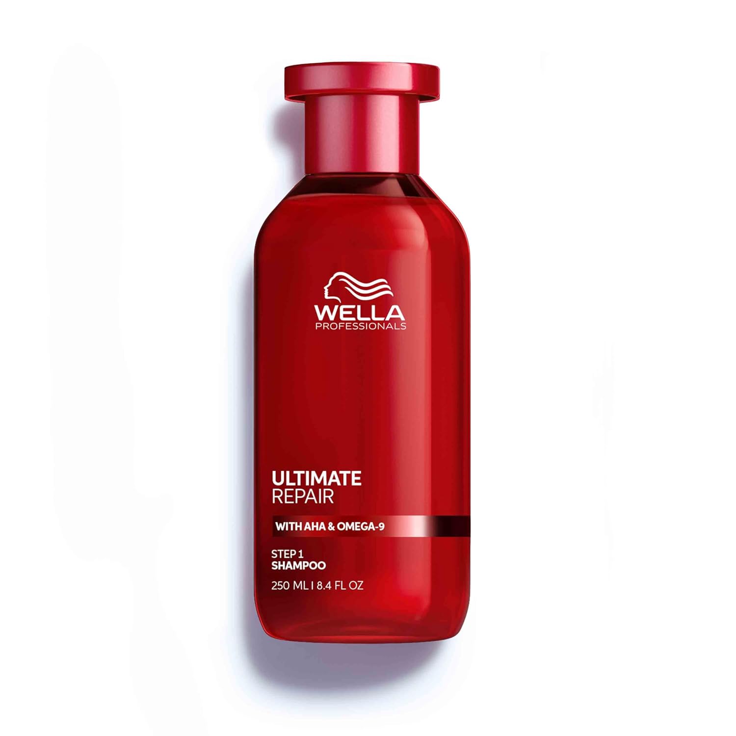 Wella Professionals ULTIMATE REPAIR Shampoo, Professional Lightweight Cream Shampoo for Damaged Hair, 8.4oz