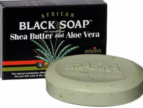 African Shea Butter & Aloe Black Soap vendor-unknown