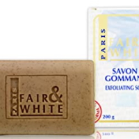 Fair and White Savon Gommant Exfoliating Soap - 7oz/200g Authentic France PARIS