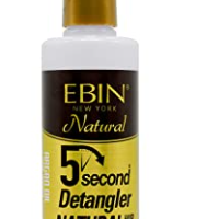 EBIN 5 SECOND NATURAL HAIR OIL ARGAN DETANGLER LEAVE IN CONDITIONER 8.5OZ Ebin of New York