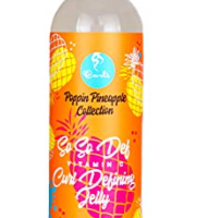 CURLS Poppin Pineapple So So Def Vitamin C Curl Defining Jelly - Rizos más brillantes, largos, gruesos y sanos - Mejora el crecimiento y disminuye la caída del cabello - Todo tipo de cabello rizado - 8 Oz Rizos