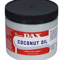 Dax Aceite de coco enriquecido con vitamina E 14 oz. (397g) Dax