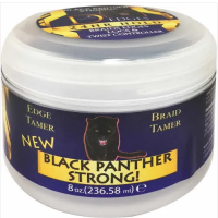 DIAMOND EGDES BLACK PANTHER STRONG Styling Gel. Great for Curly Hair, 8 Ounce DIAMOND EDGES