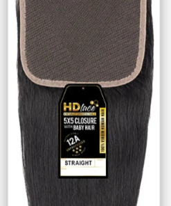 Sensationnel 12A 5X5 HD Lace Closure – Straight 18"