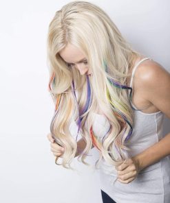 Alternative view of HAIR COUTURE 2PCS CLIP & GO RADICAL 100% HUMAN REMY HAIR CLIP-IN EXTENSIONS 18"