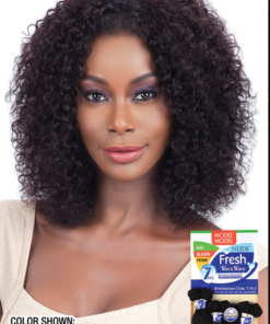 Model Model Nude Fresh Brazilian Vigin Remy Wet & Wavy 100% Human Hair Bohemian Curl 7 PCS