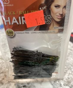 BLACK/BALL TIPS HAIR PINS DRE1054