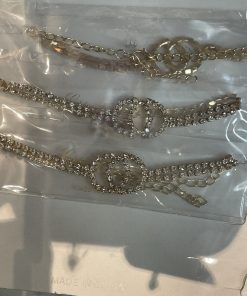 Double circle anklet