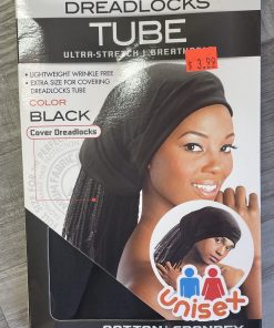 DREADLOCKS TUBE BLACK