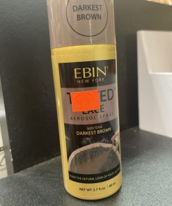 EBIN TINTED LACE AEROSOL SPRAY  DARKEST BROWN