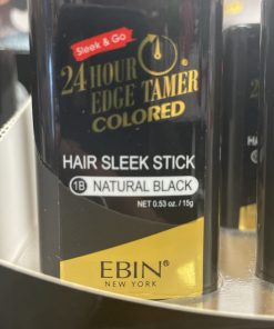 Ebin 24 Hour Edge Colored Edges Natural Black 1B 0.5 oz