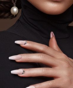 Alternative view of Strawberry Mousse | Soft & Durable Press-On Nails