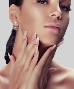 Alternative view of Beige Twinkle | Soft & Durable Press-On Nails