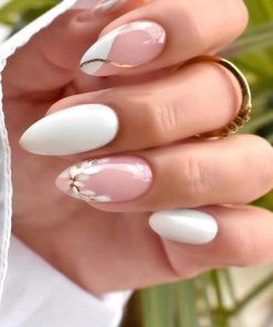 Press On Nails Kit with Glue and gel stickers Reusable Tips