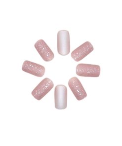 Press On Nails Kit with Glue and gel stickers Reusable Tips