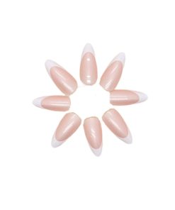 Press On Nails Kit with Glue and gel stickers Reusable Tips