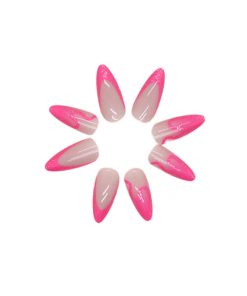 Press On Nails Kit with Glue and gel stickers Reusable Tips