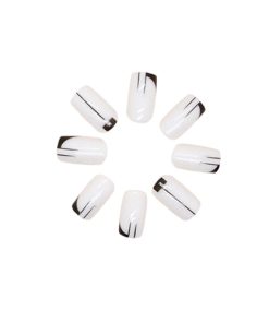 Press On Nails Kit with Glue and gel stickers Reusable Tips