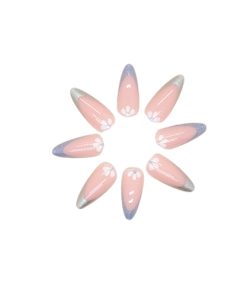 Press On Nails Kit with Glue and gel stickers Reusable Tips