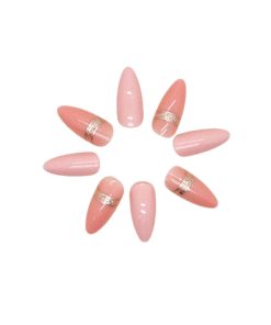 Press On Nails Kit with Glue and gel stickers Reusable Tips