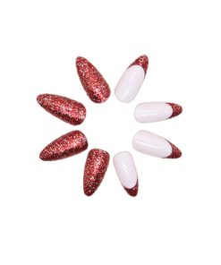 Press On Nails Kit with Glue and gel stickers Reusable Tips