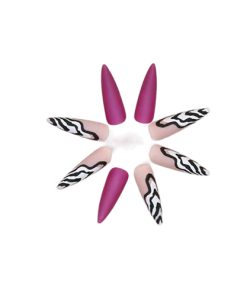 Press On Nails Kit with Glue and gel stickers Reusable Tips