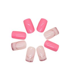 Press On Nails Kit with Glue and gel stickers Reusable Tips