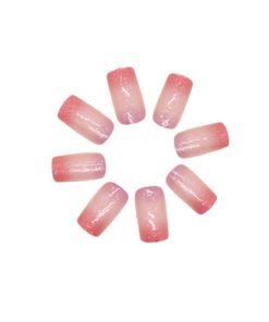 Press On Nails Kit with Glue and gel stickers Reusable Tips