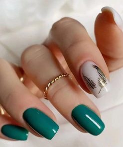 Press On Nails Kit with Glue and gel stickers Reusable Tips