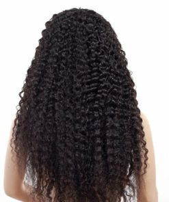 Alternative view of Headband Wig Deep Wave Human Hair Scarf Wig No GLUE Easy Wear