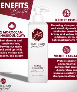 Alternative view of Purple shampoo